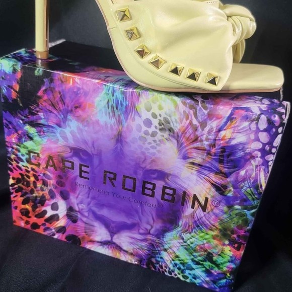 Cape Robbin Heels Size 8 Darian Style Lime - Picture 4 of 8